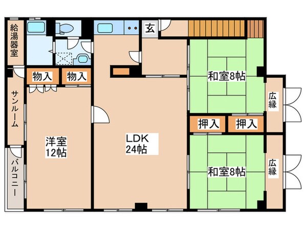 いがらしビルの物件間取画像